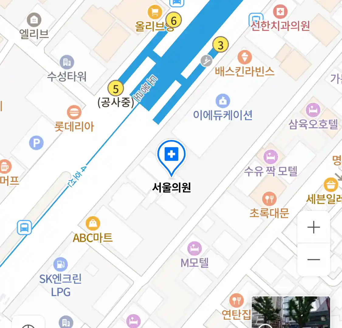 서울의원 위치