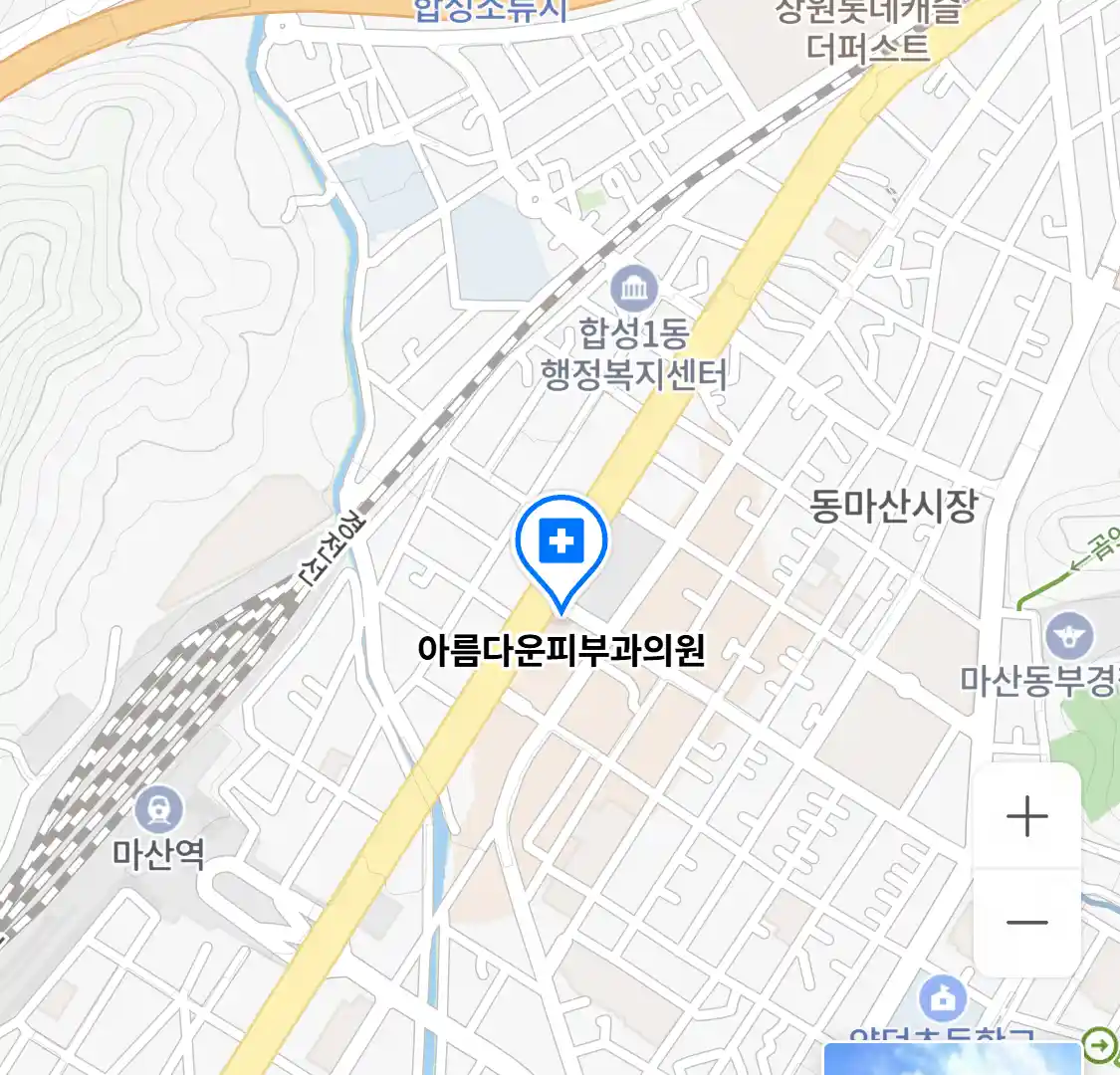 아름다운피부과의원 위치