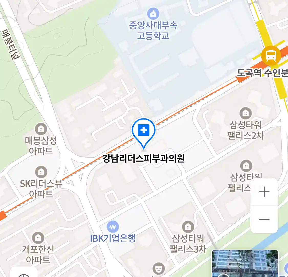 강남리더스피부과의원 위치