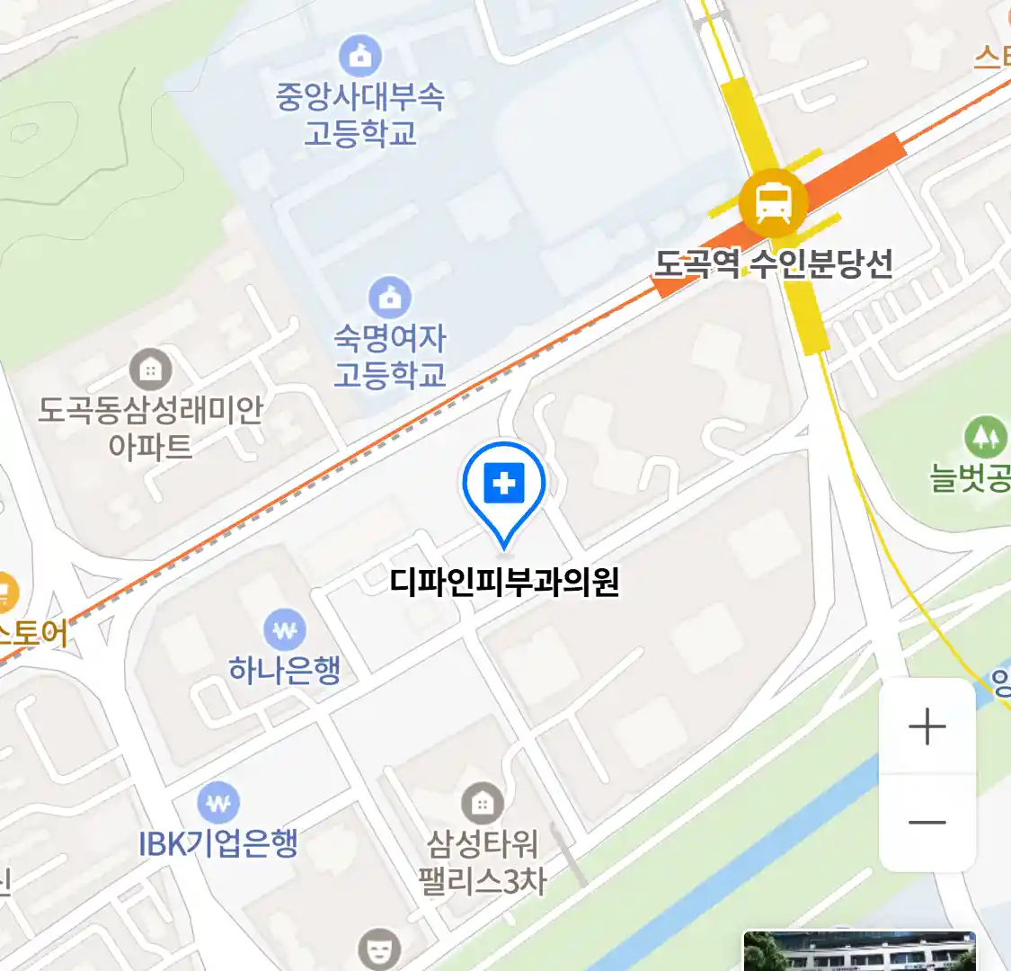 디파인피부과의원 위치