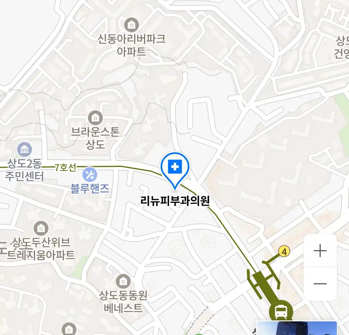 리뉴피부과의원 위치