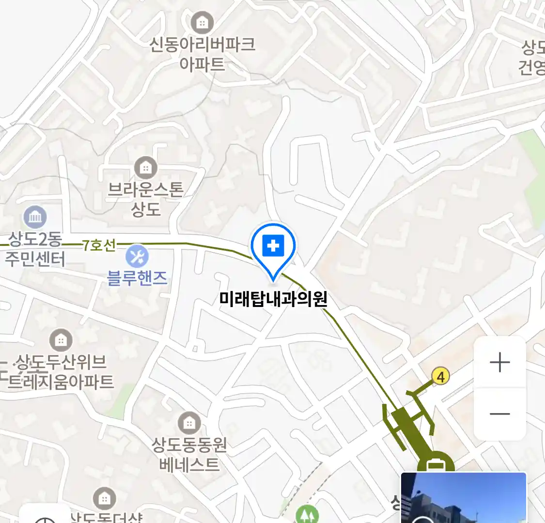 미래탑내과의원 위치