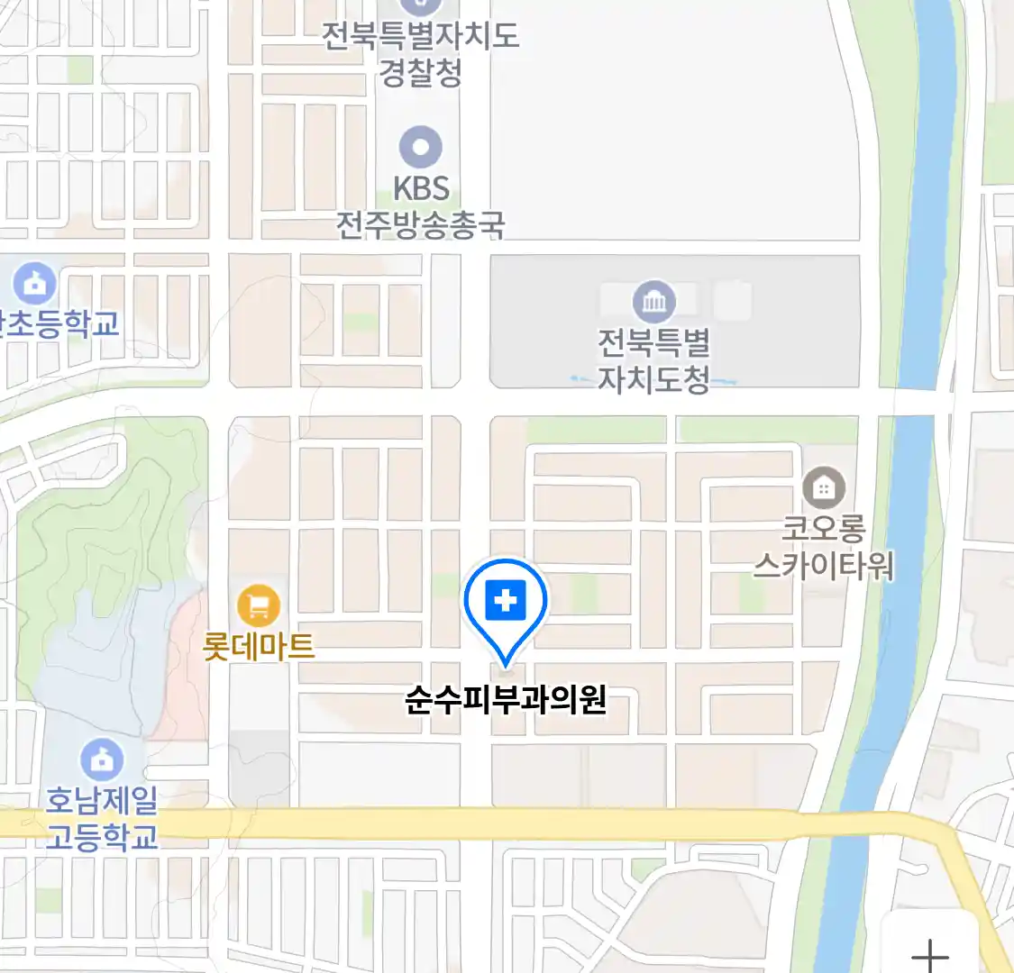 순수피부과의원 위치
