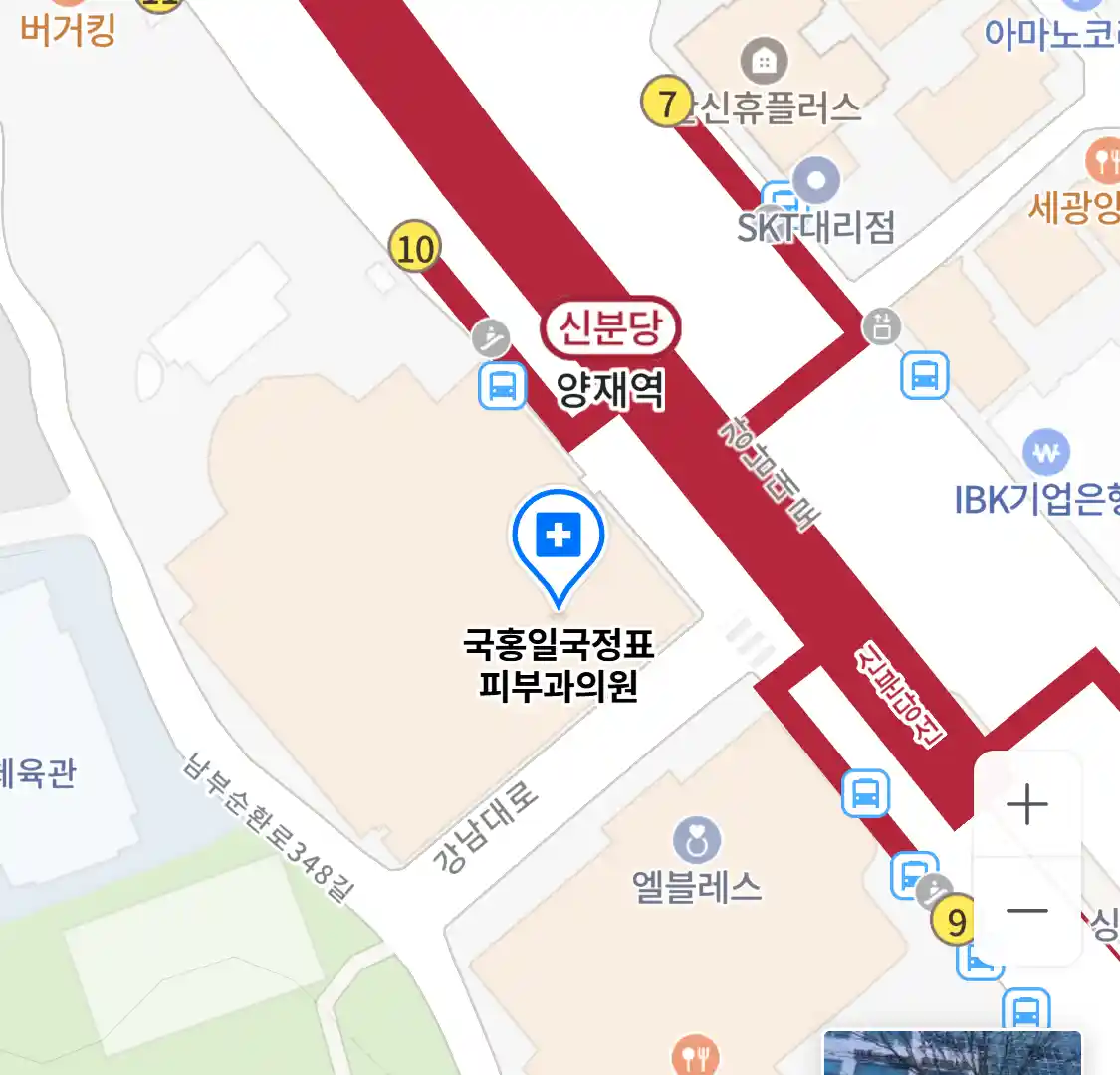 국홍일국정표 피부과의원 위치