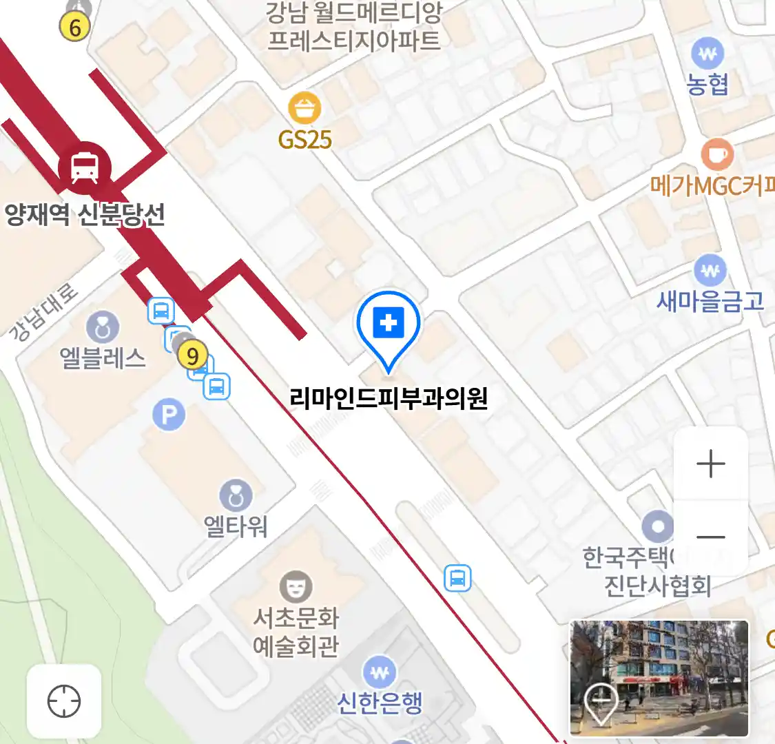 리마인드피부과의원 위치