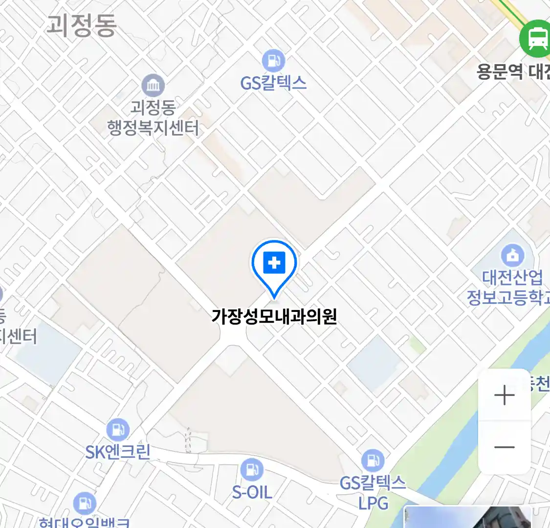 가장성모내과의원 위치