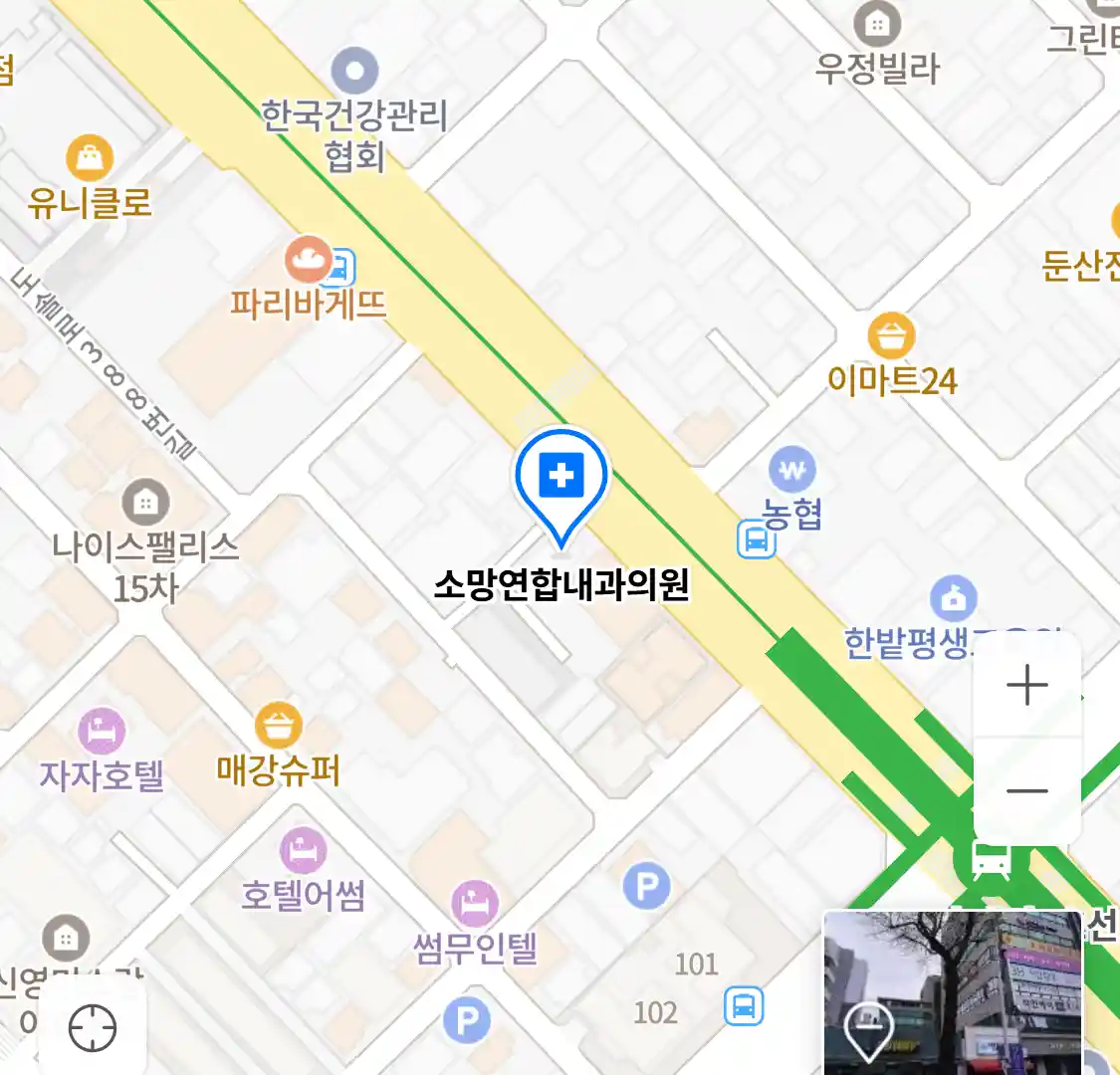 소망연합내과의원 위치