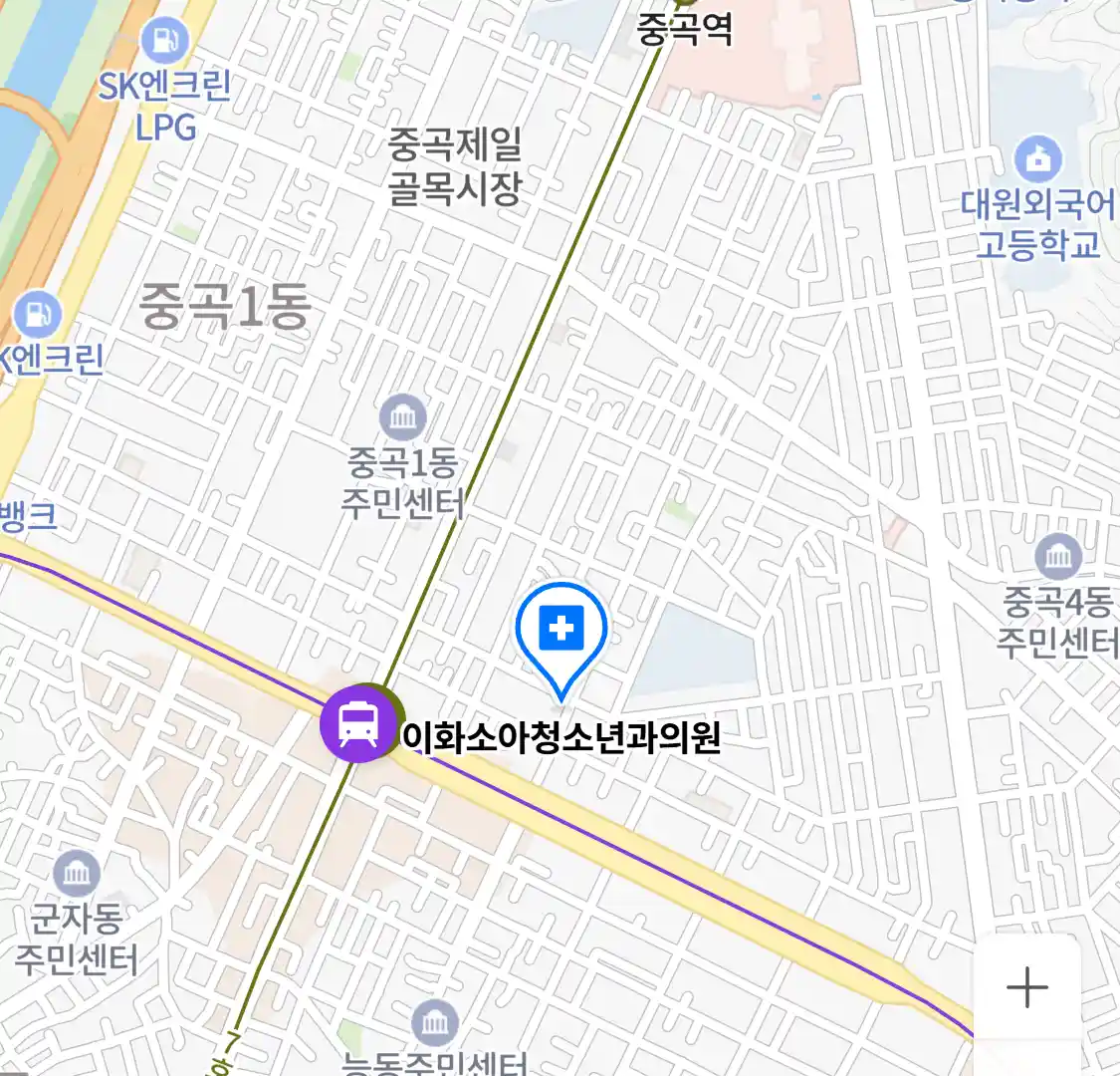이화소아청소년과의원 위치