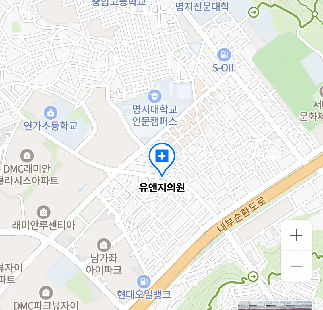 유앤지의원 위치