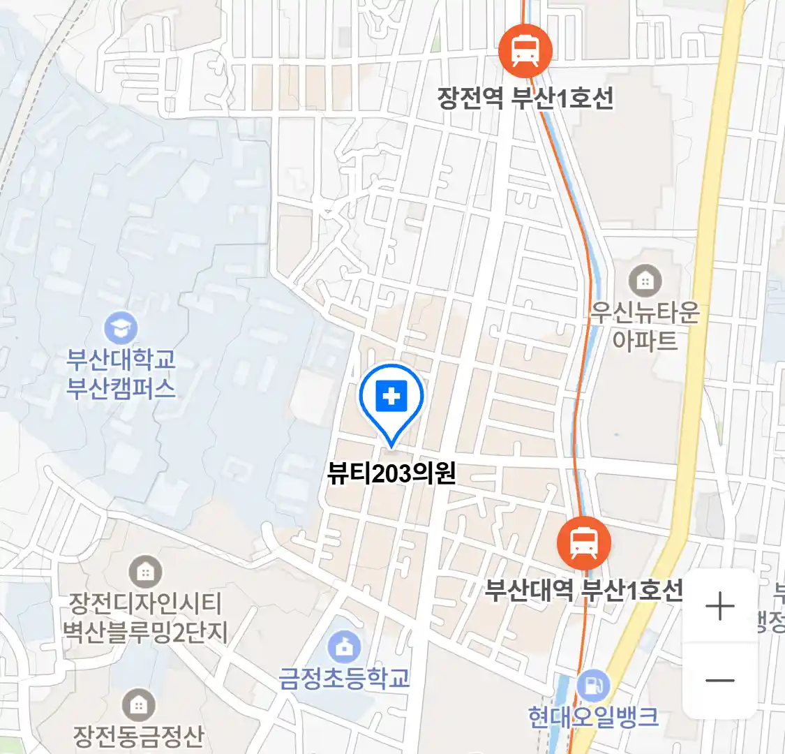 뷰티203의원 위치