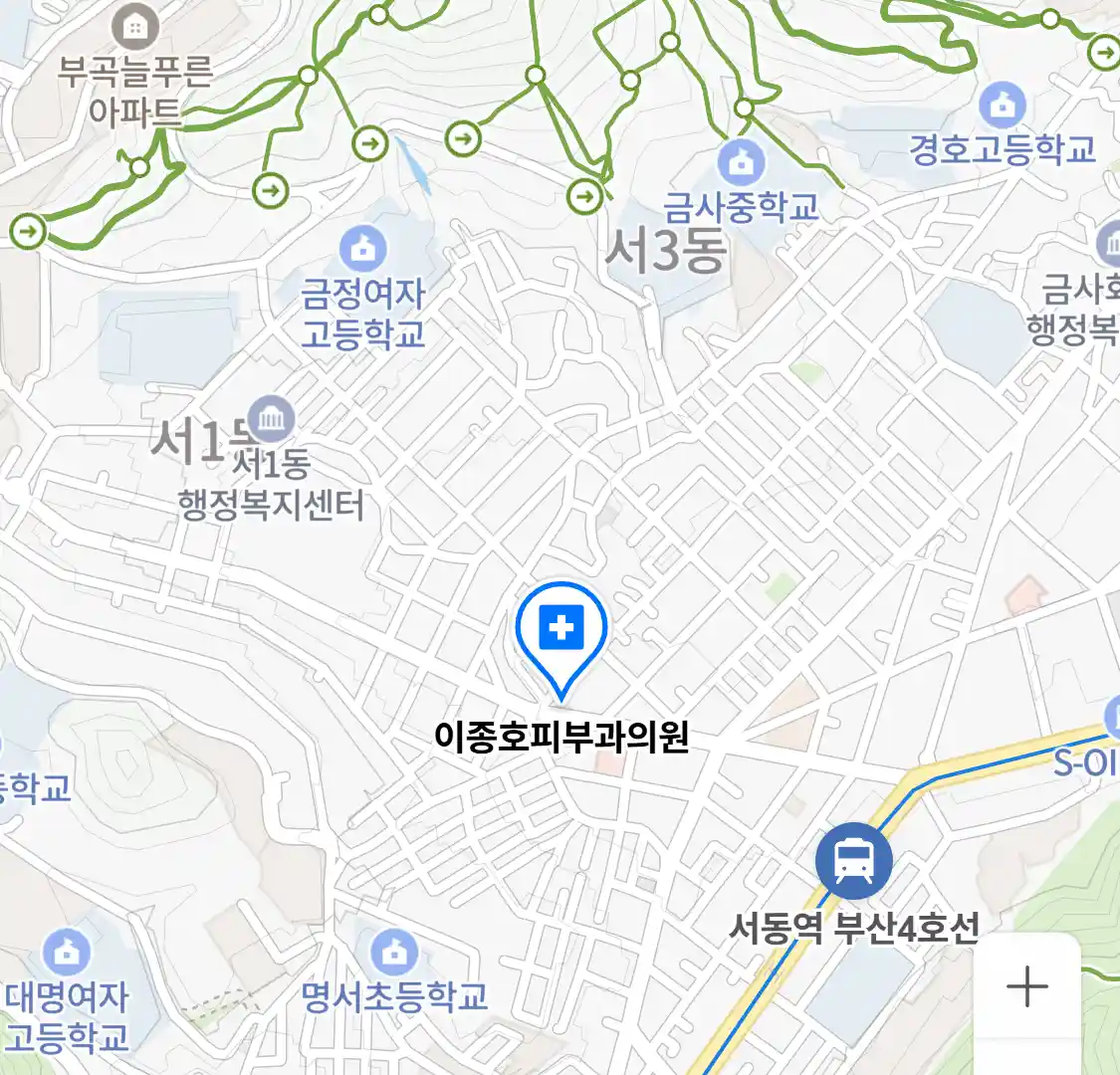 이종호피부과의원 위치