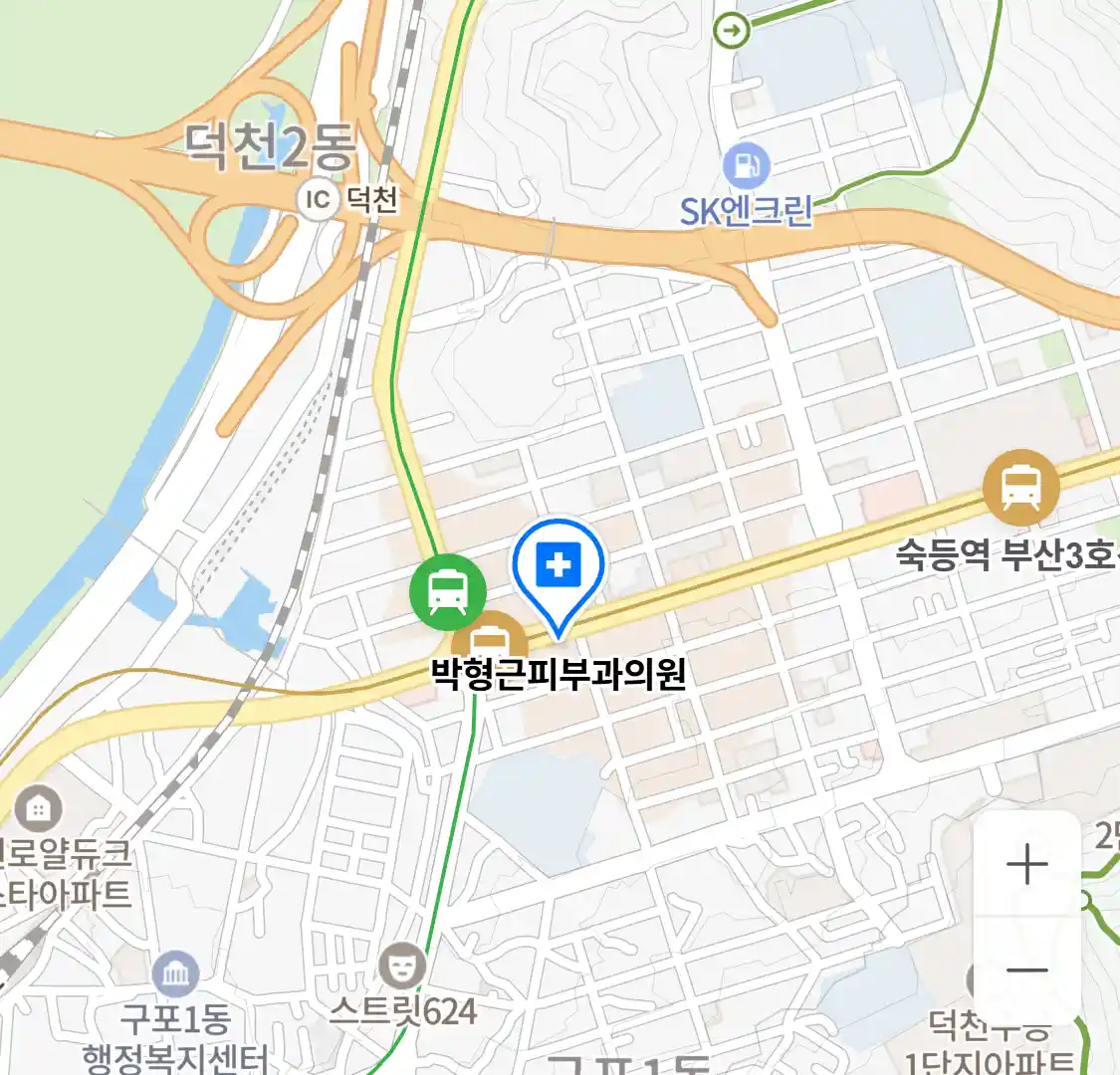박형근피부과의원 지도
