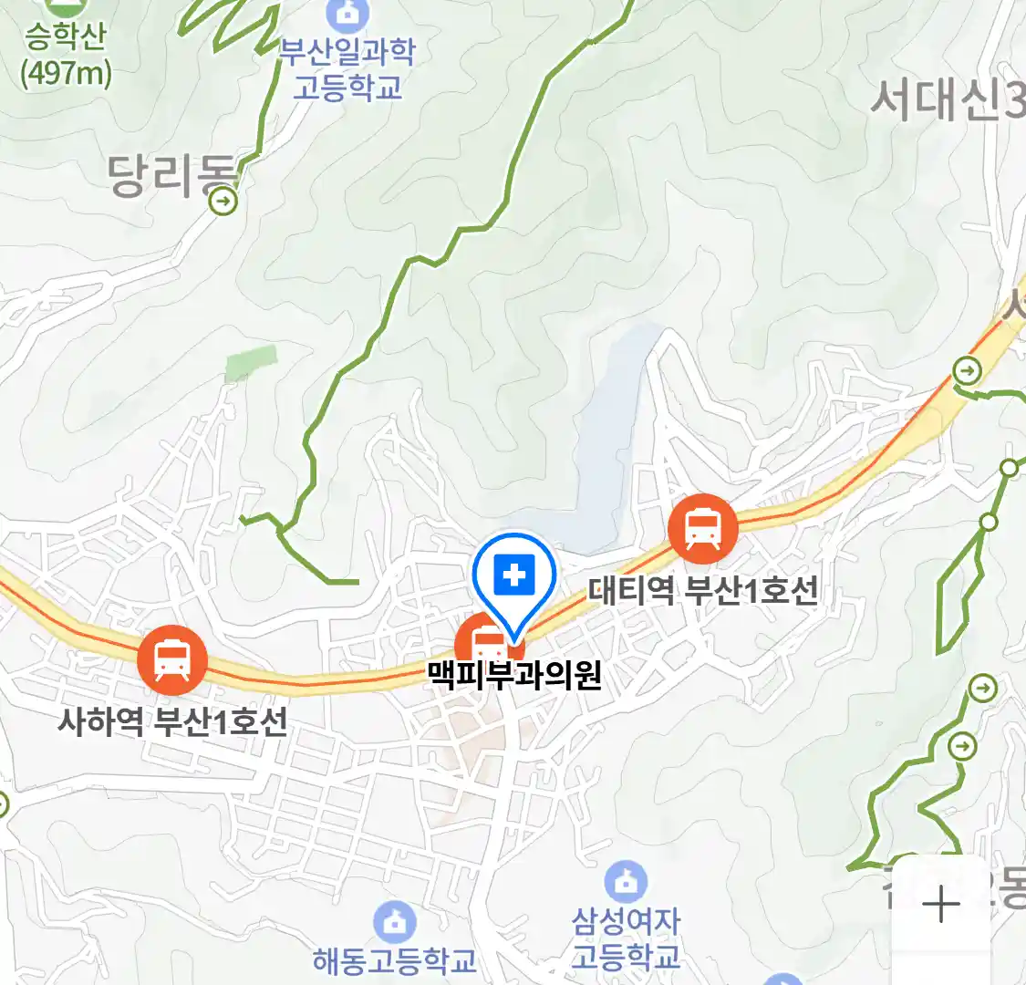 맥피부과의원 위치