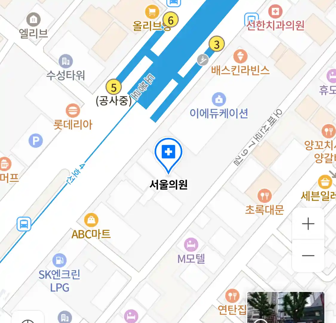 서울의원 위치