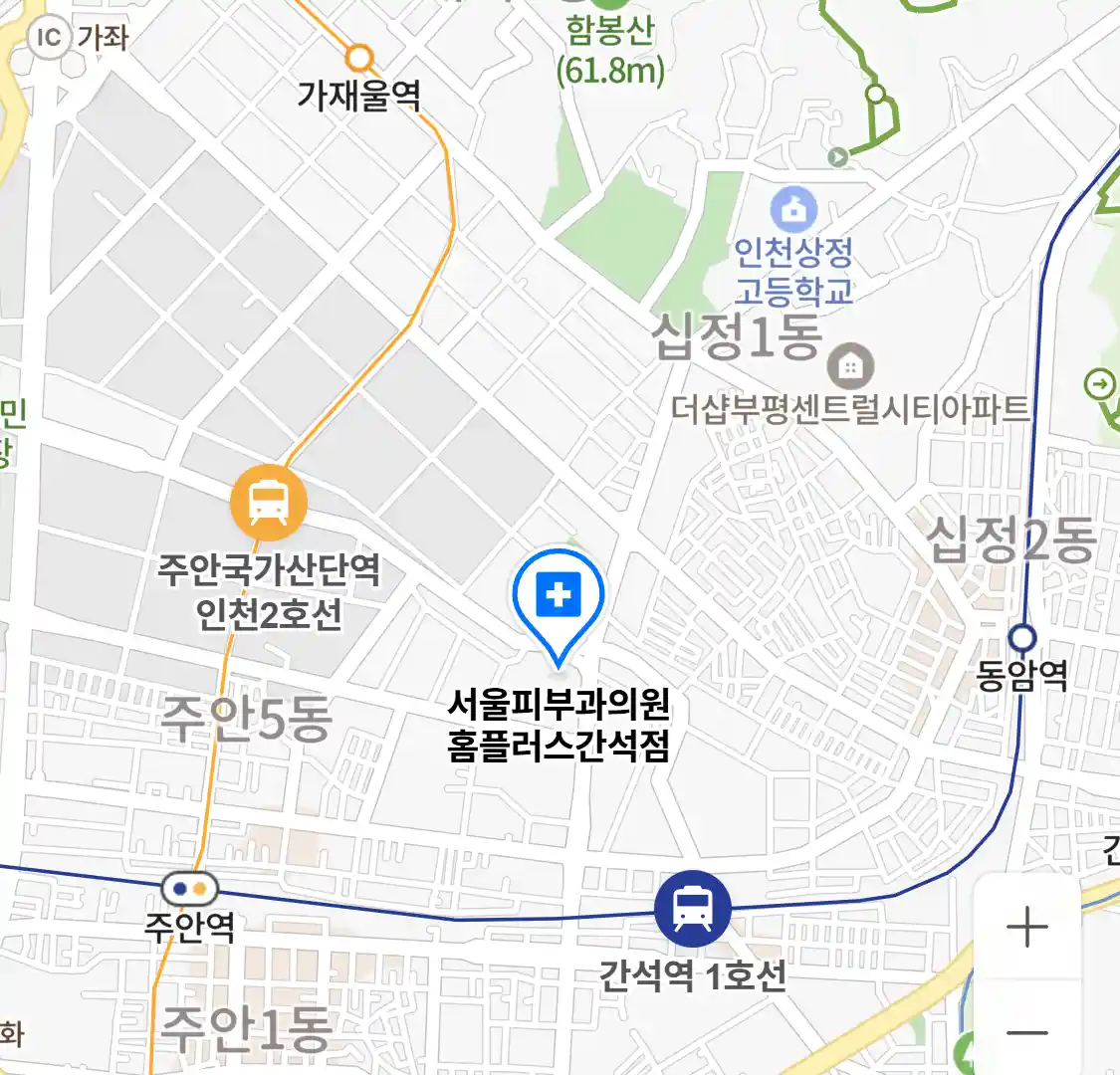 서울피부과의원 홈플러스간석점 위치