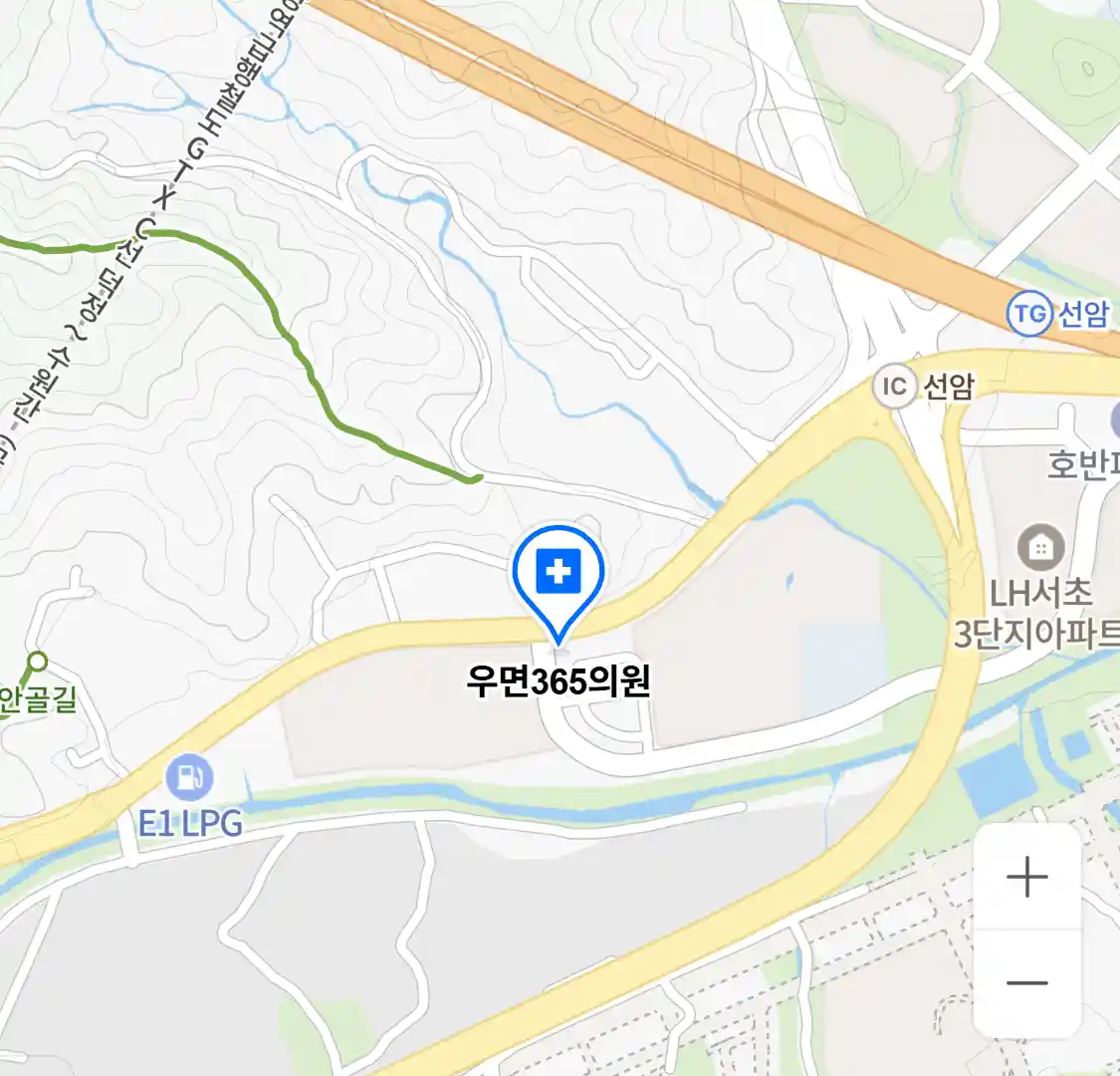 우면365의원 위치