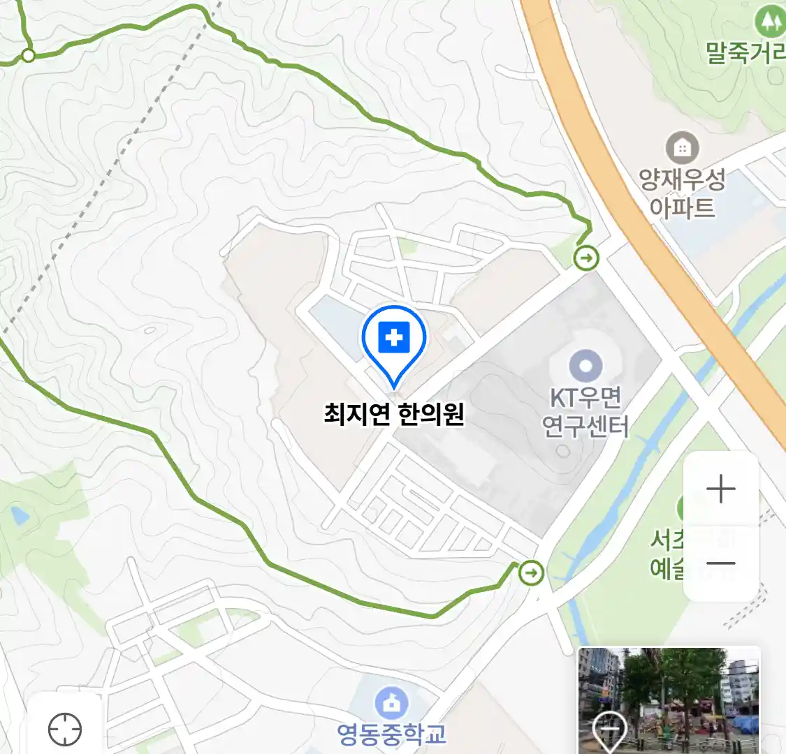 최지연 한의원 위치