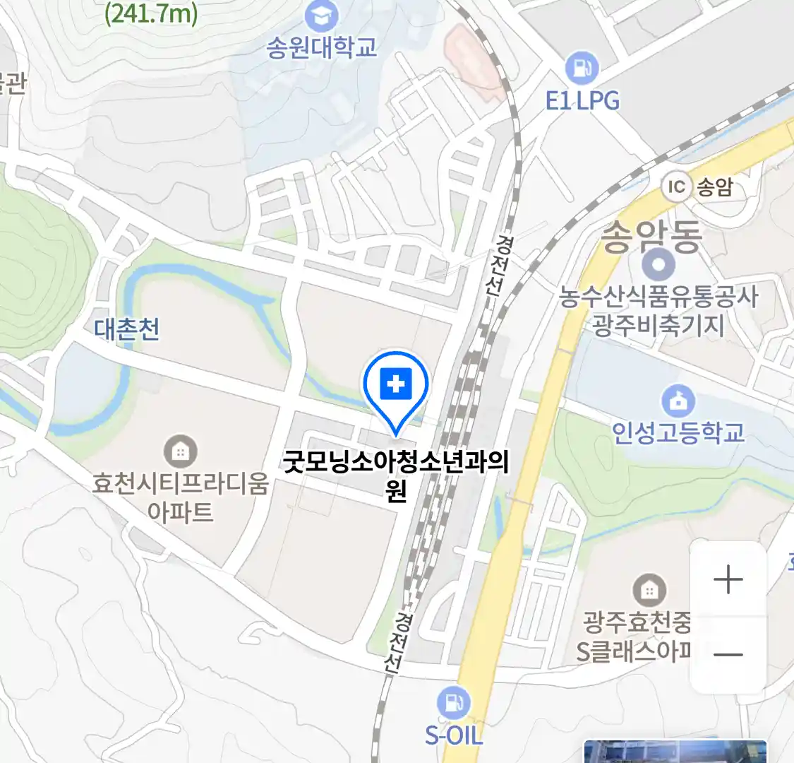 굿모닝소아청소년과의원 위치