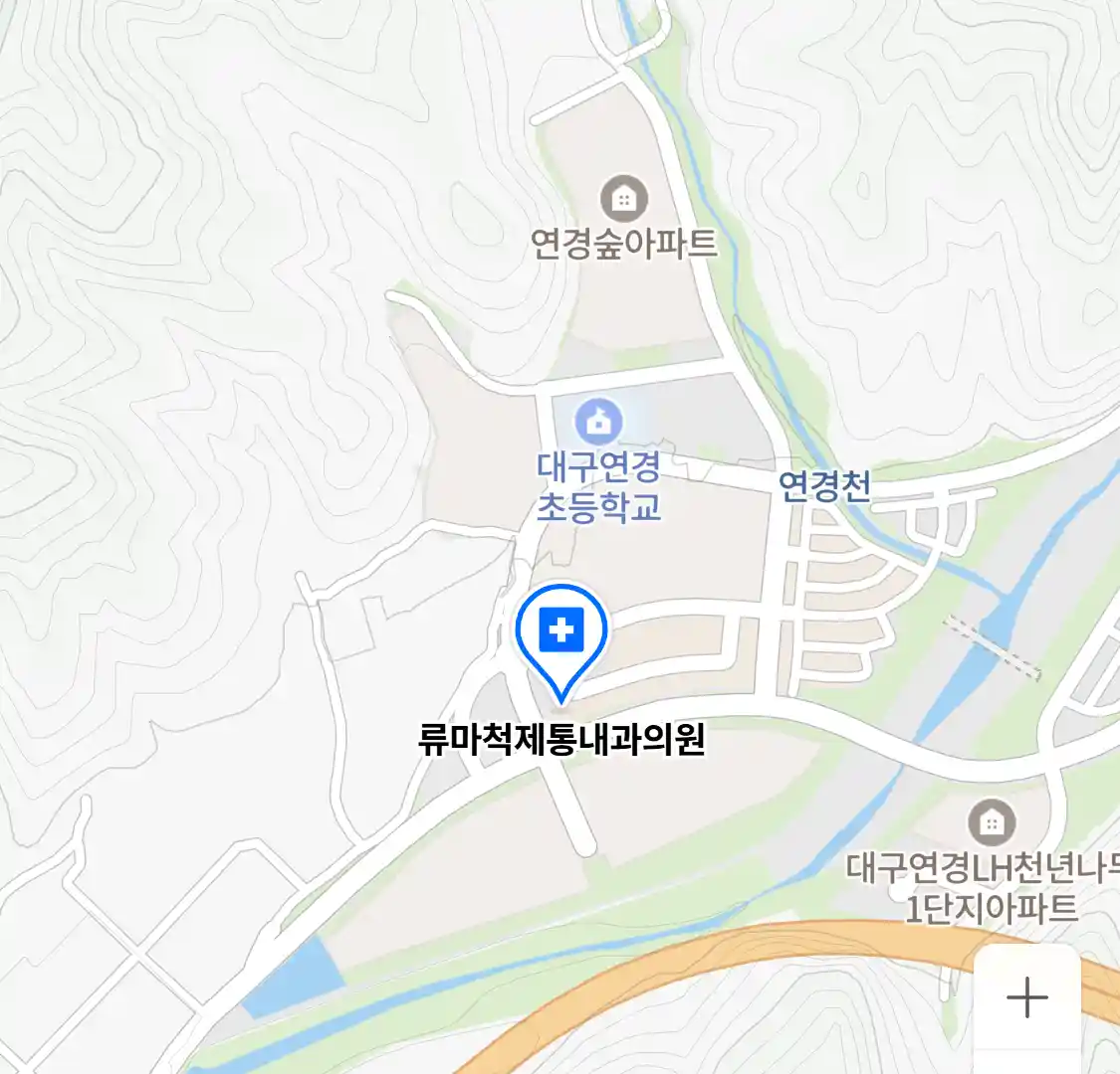 류마척제통내과의원 위치