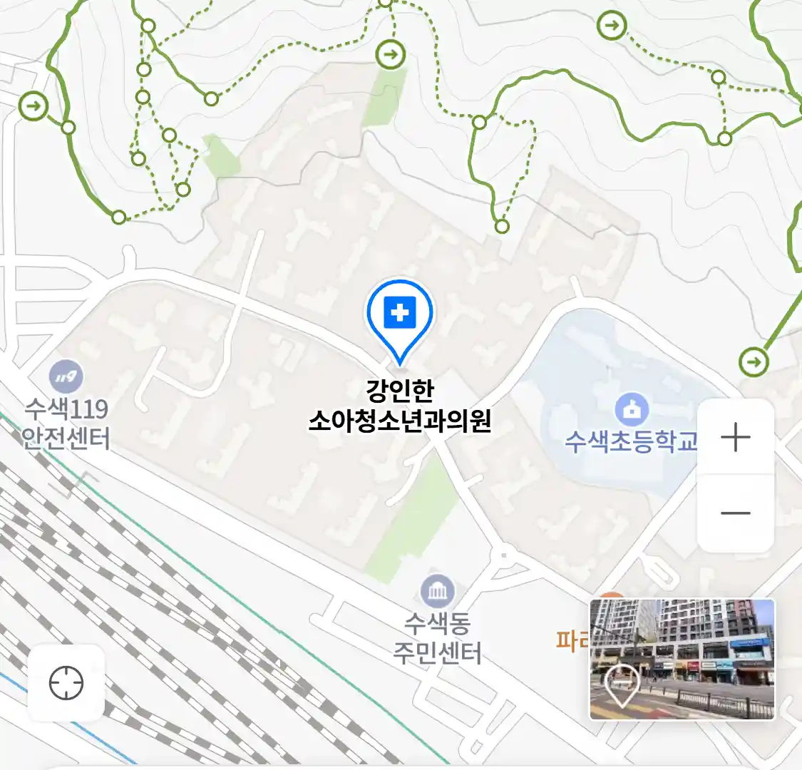 강인한 소아청소년과의원 위치