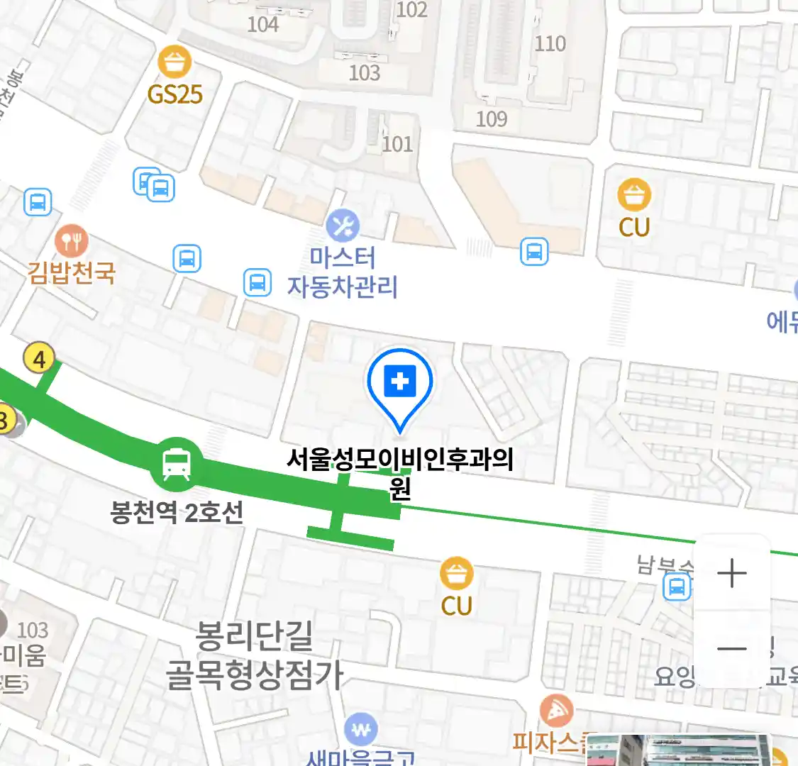 서울성모이비인후과의원 위치