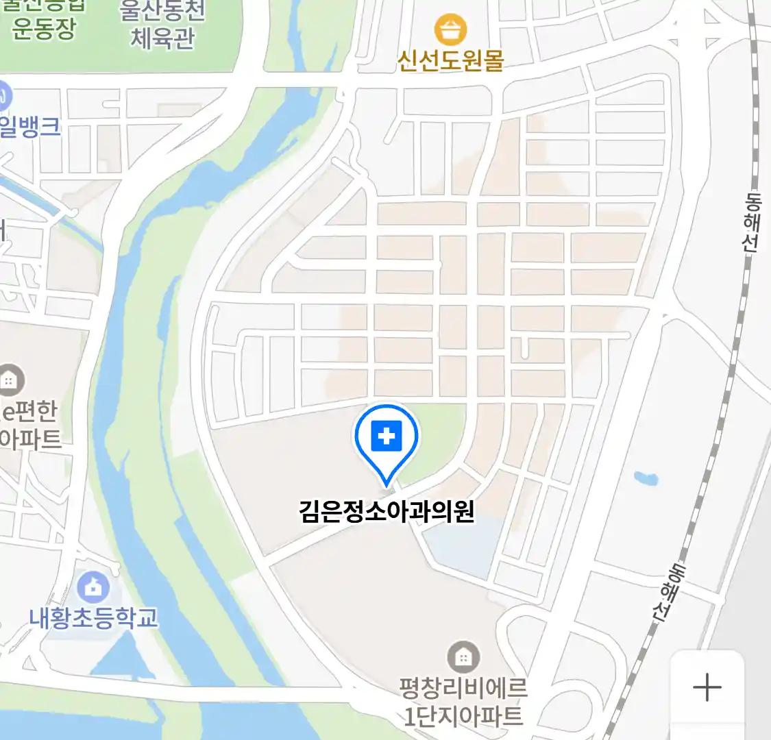 김은정소아과의원 위치