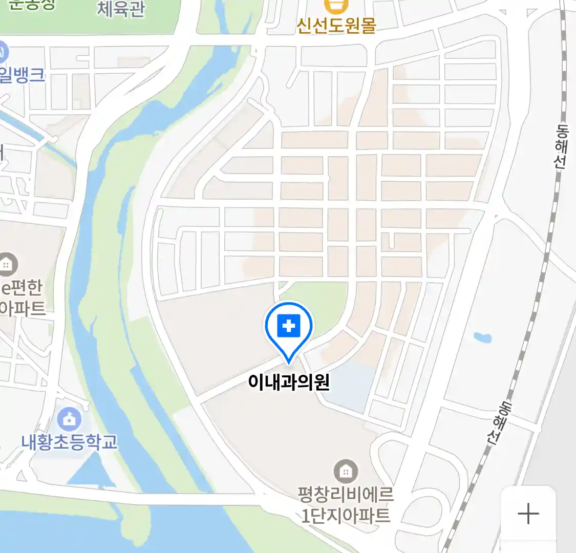 이내과의원 위치