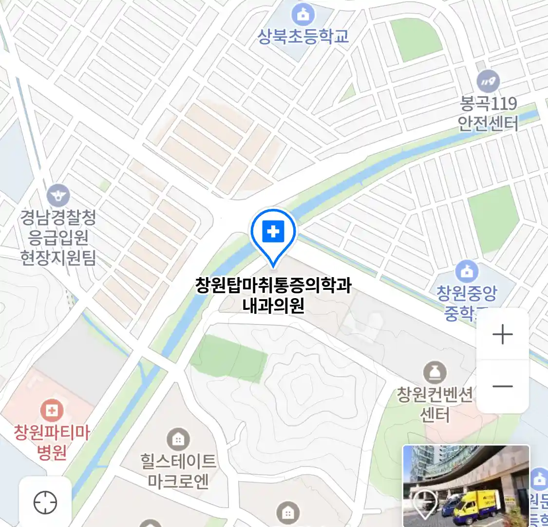 창원탑마취통증의학과내과의원 위치