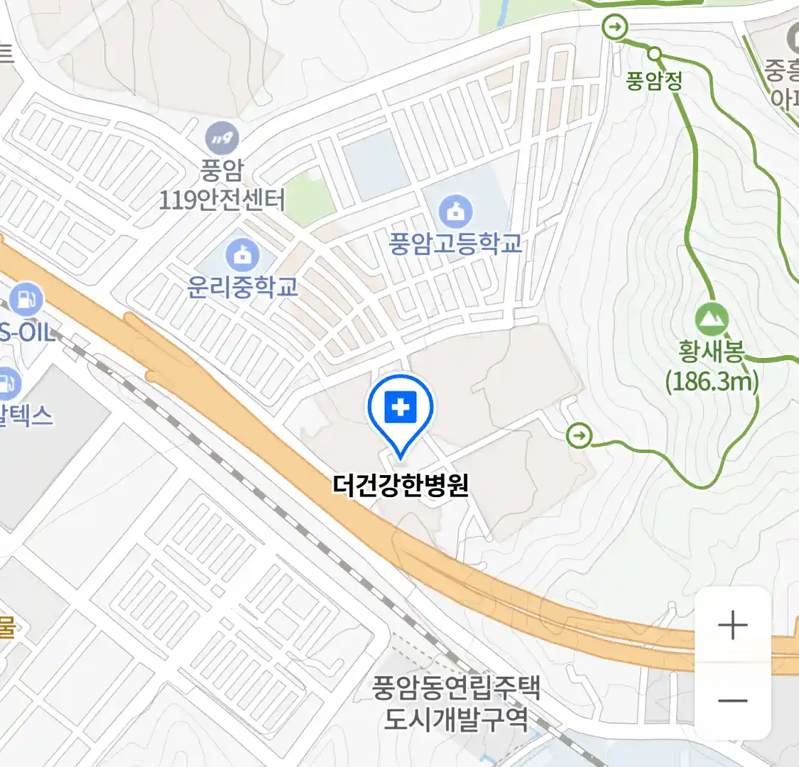더건강한병원 위치