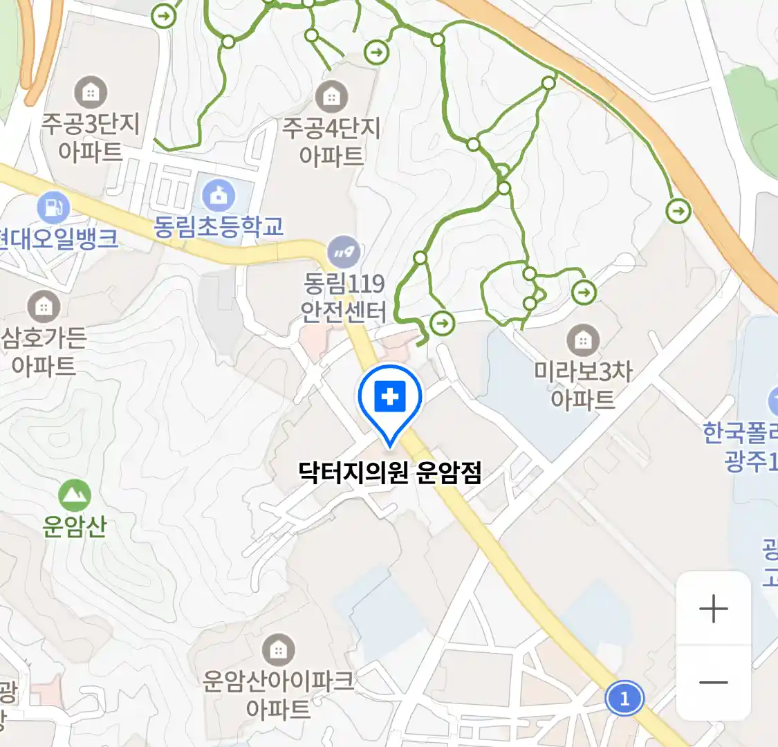 닥터지의원 운암점 위치