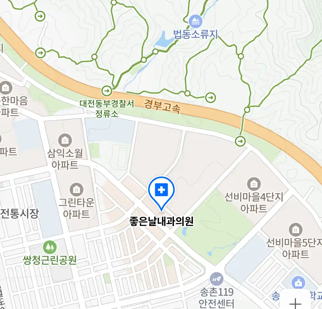 좋은날내과의원 위치