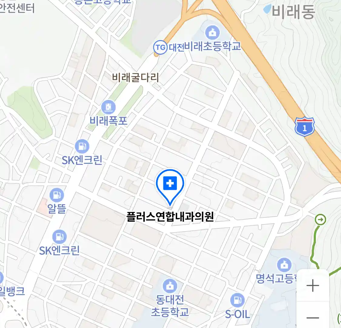 플러스연합내과의원 위치