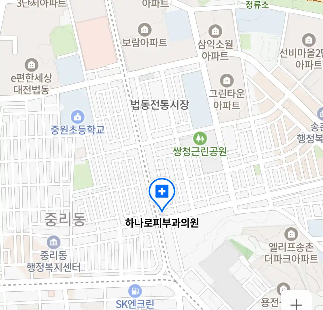 하나로피부과의원 위치