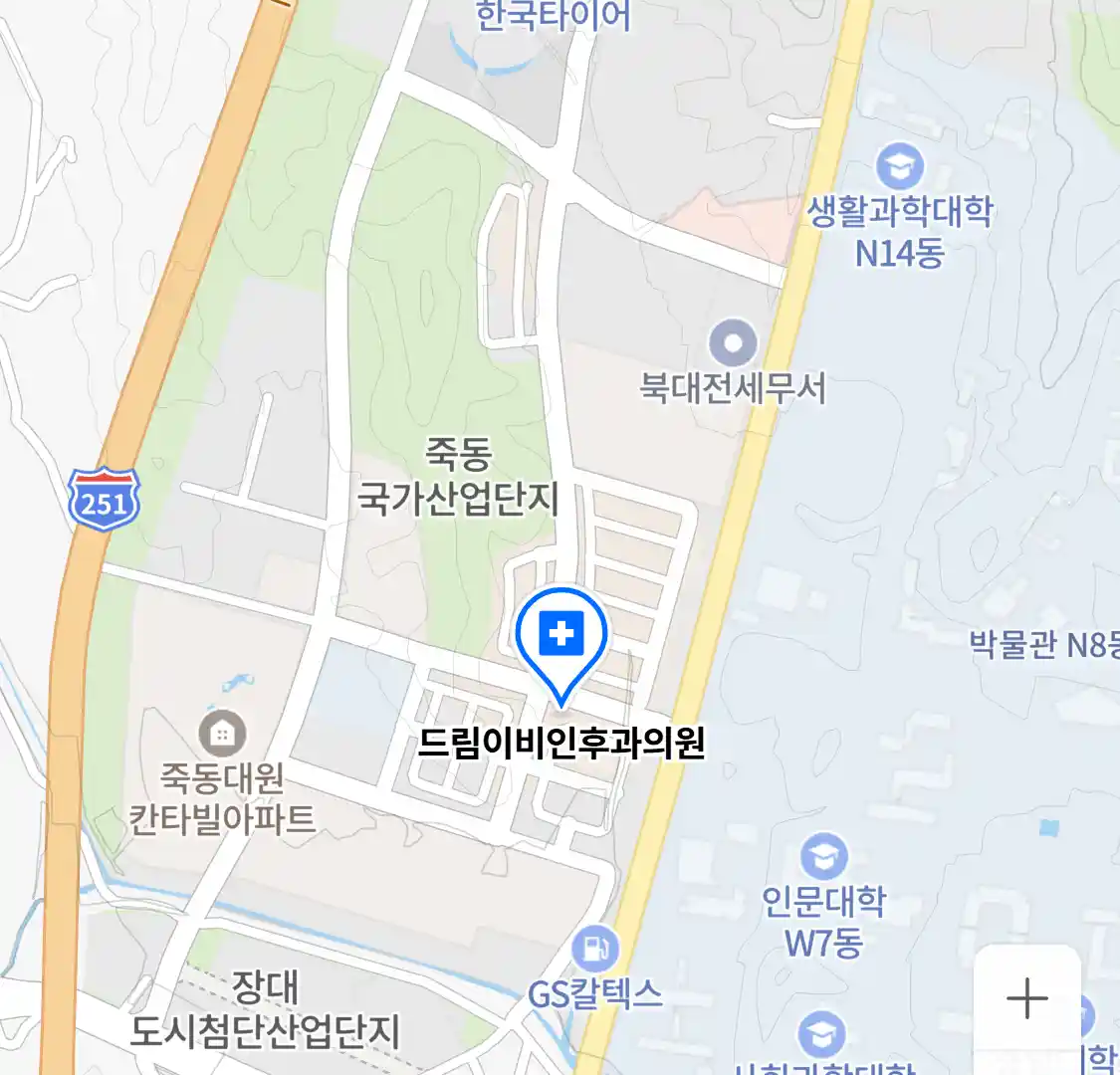 드림이비인후과의원 위치