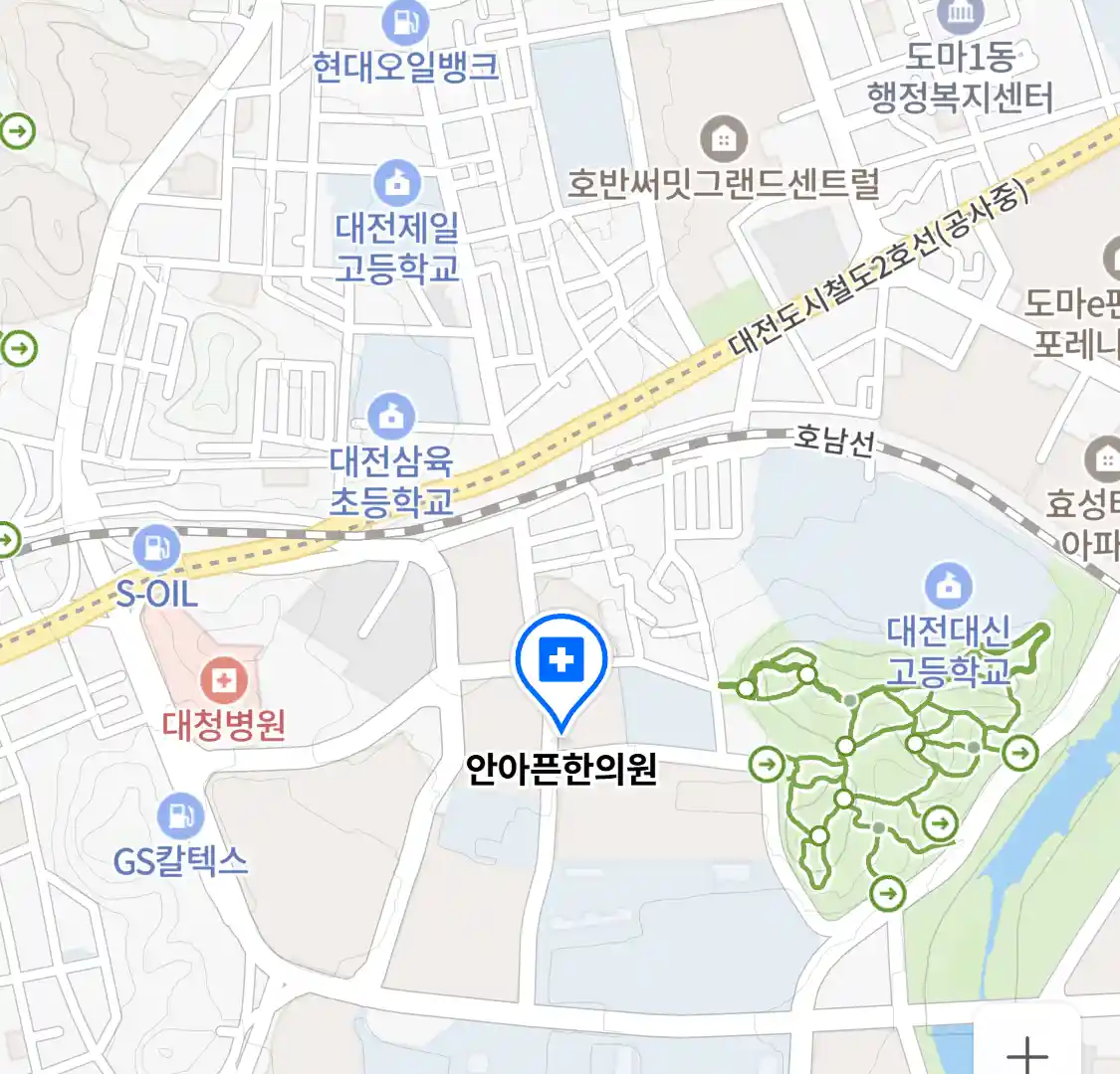 안아픈한의원 위치