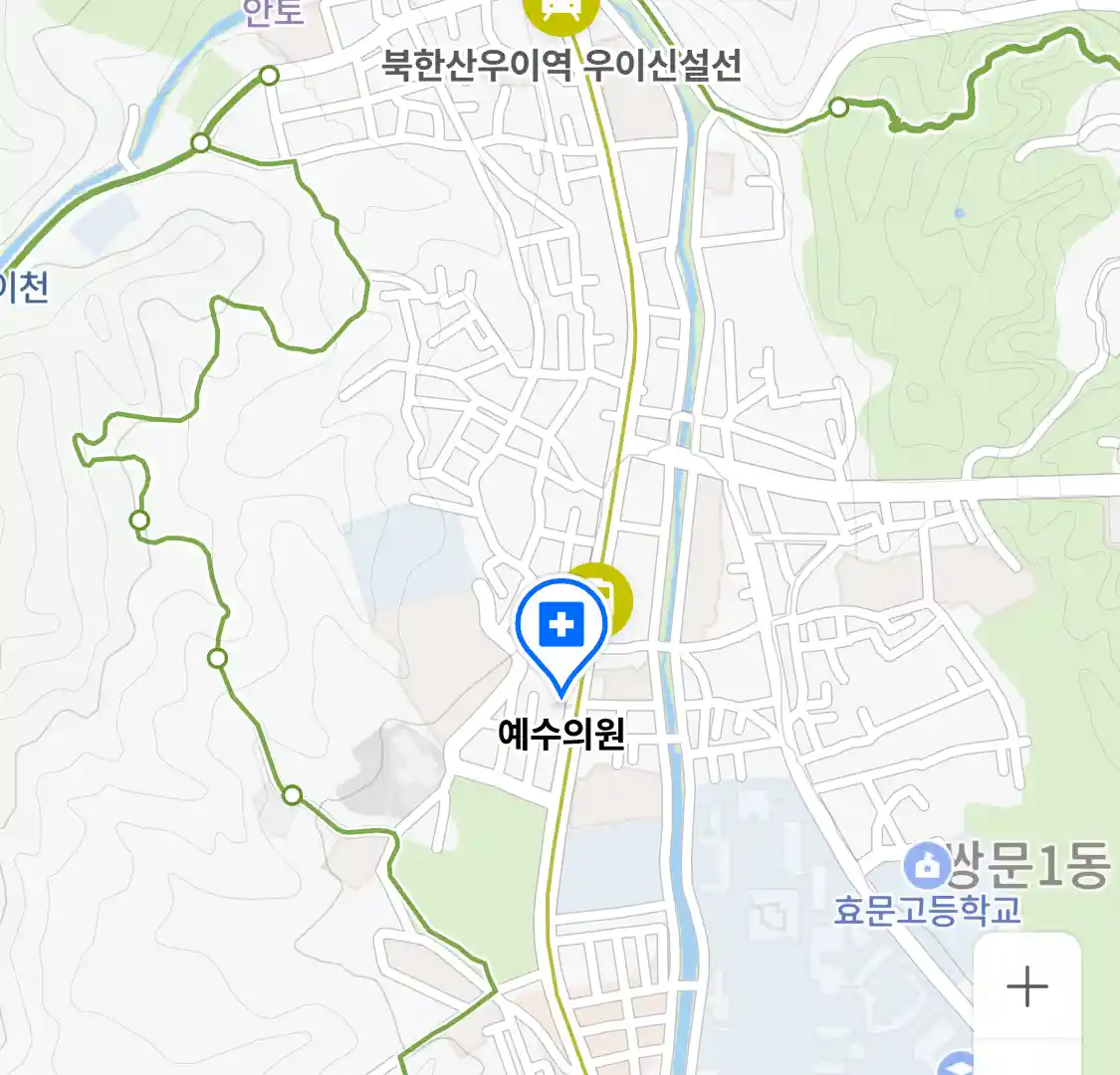 예수의원 위치