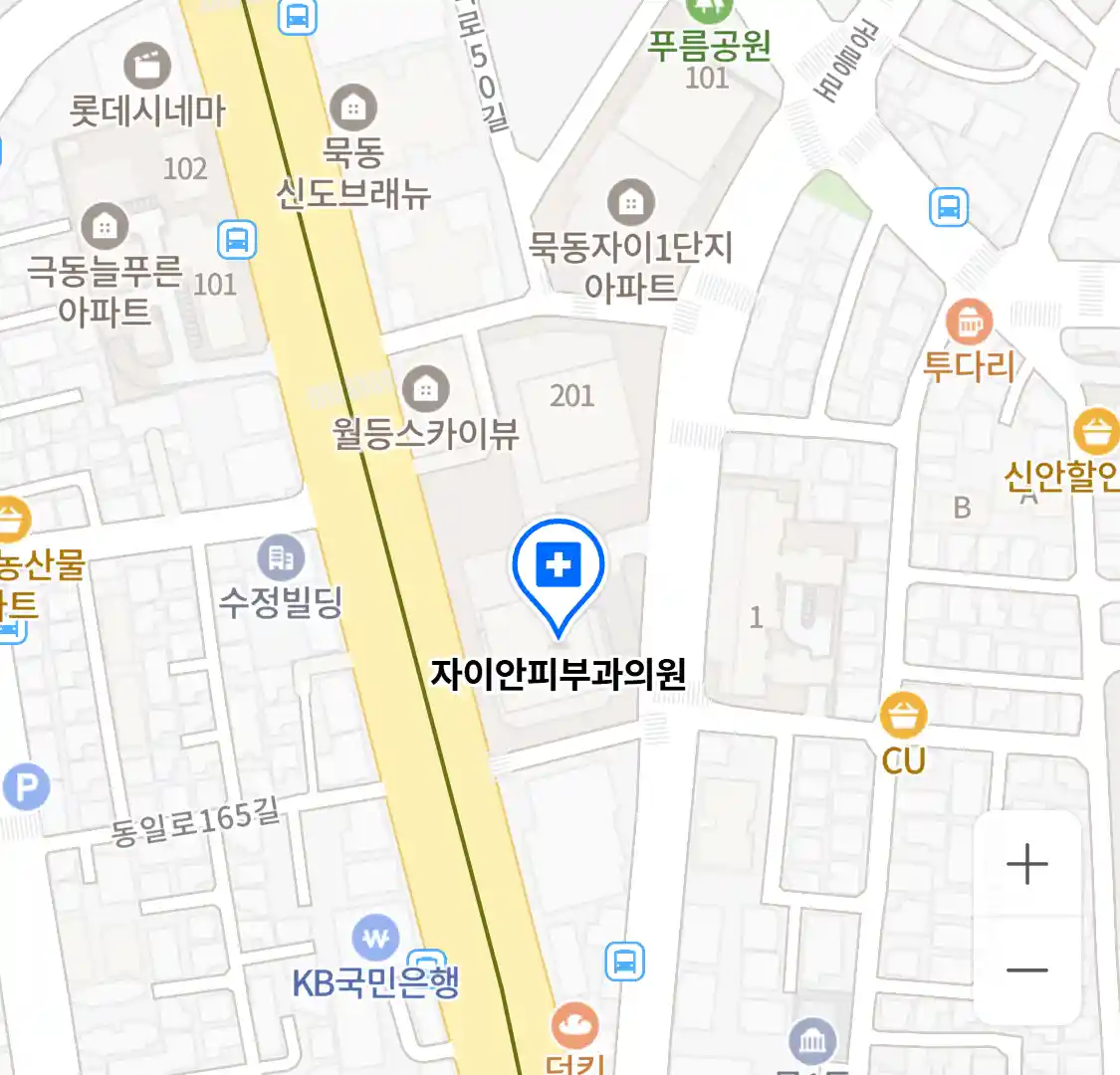 자이안피부과의원 위치