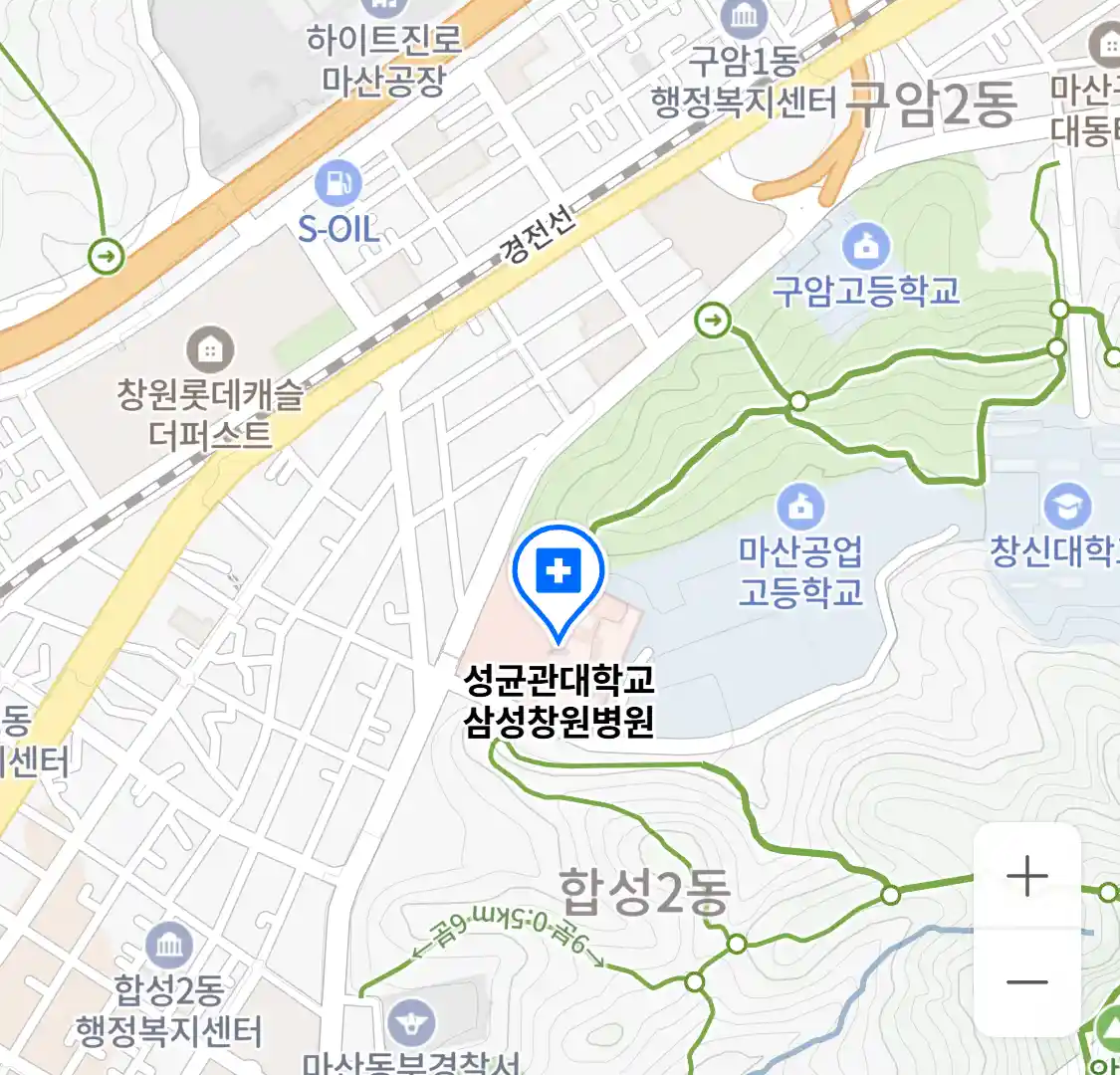 성균관대학교 삼성창원병원 위치