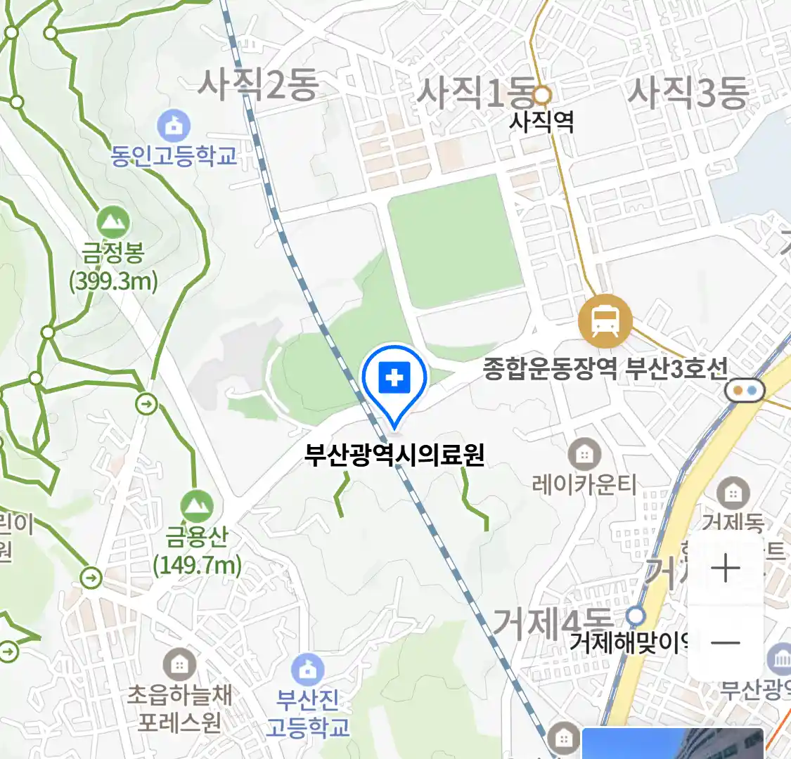 부산광역시의료원 위치