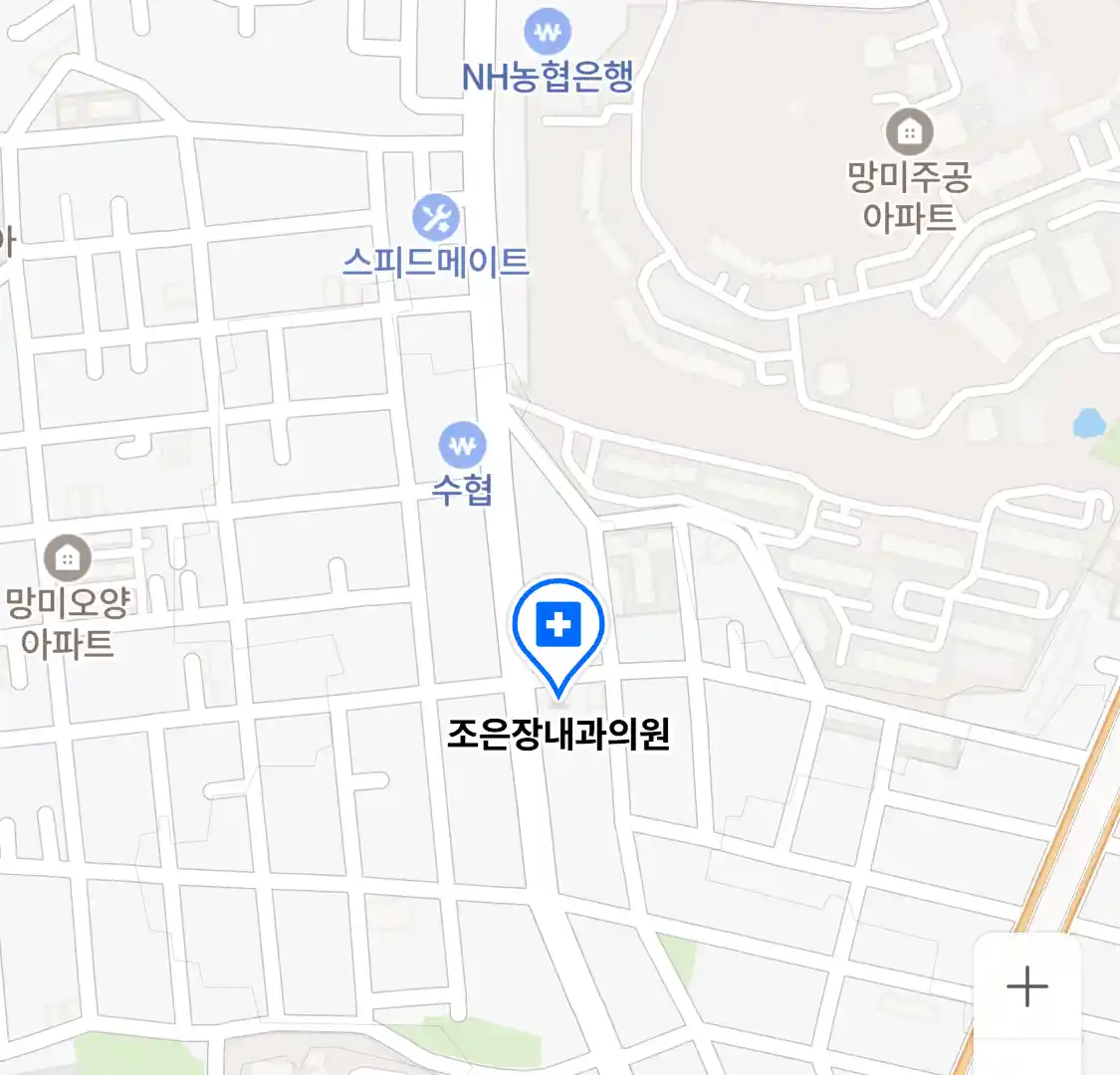 조은장내과의원 위치