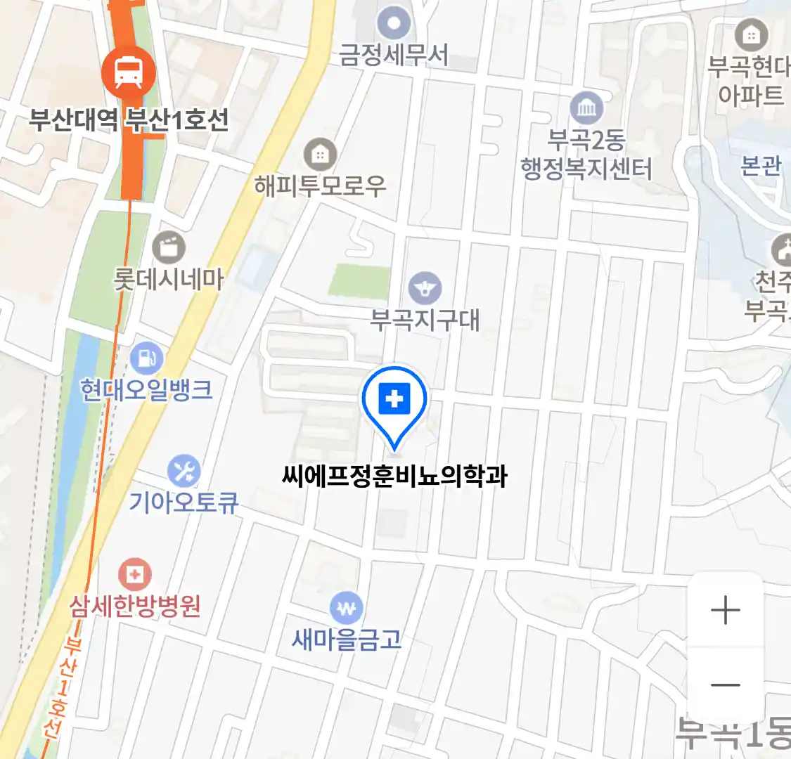 씨에프정훈비뇨의학과 위치