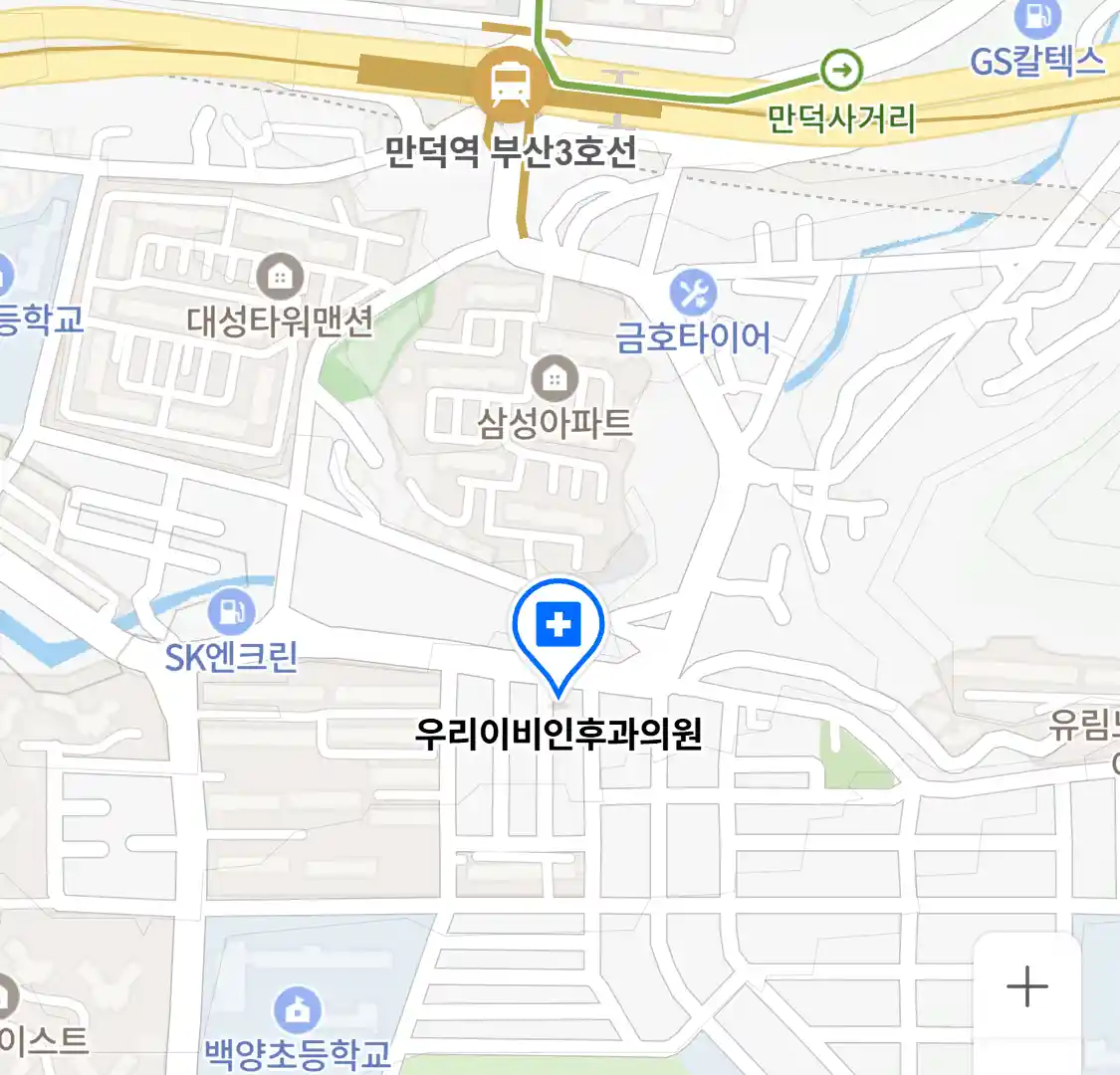 우리이비인후과의원 위치