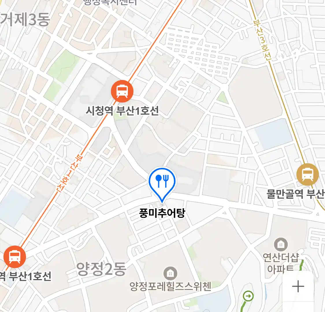 풍미추어탕 위치