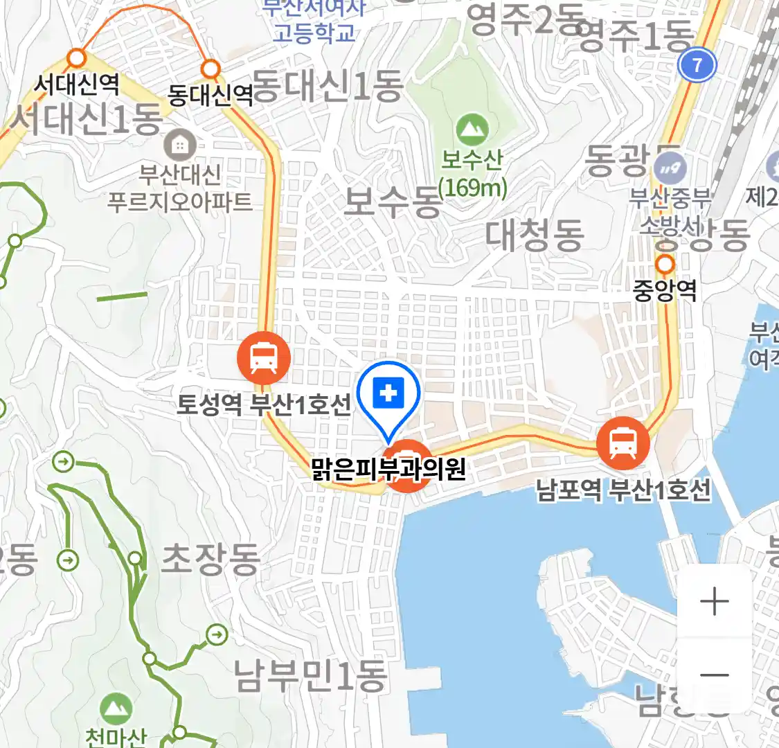 맑은피부과의원 위치