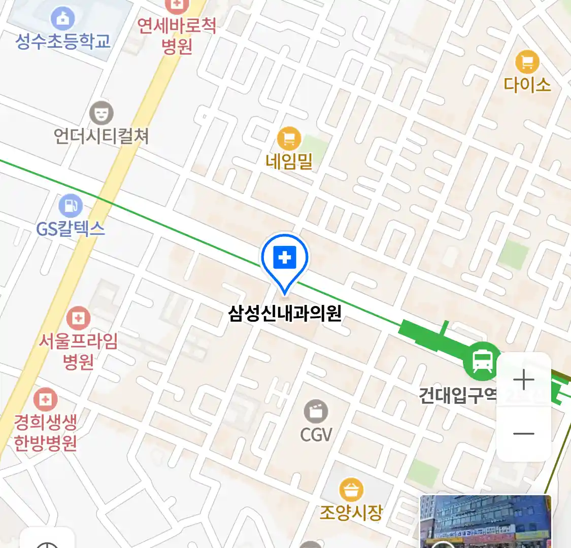 삼성신내과의원 위치