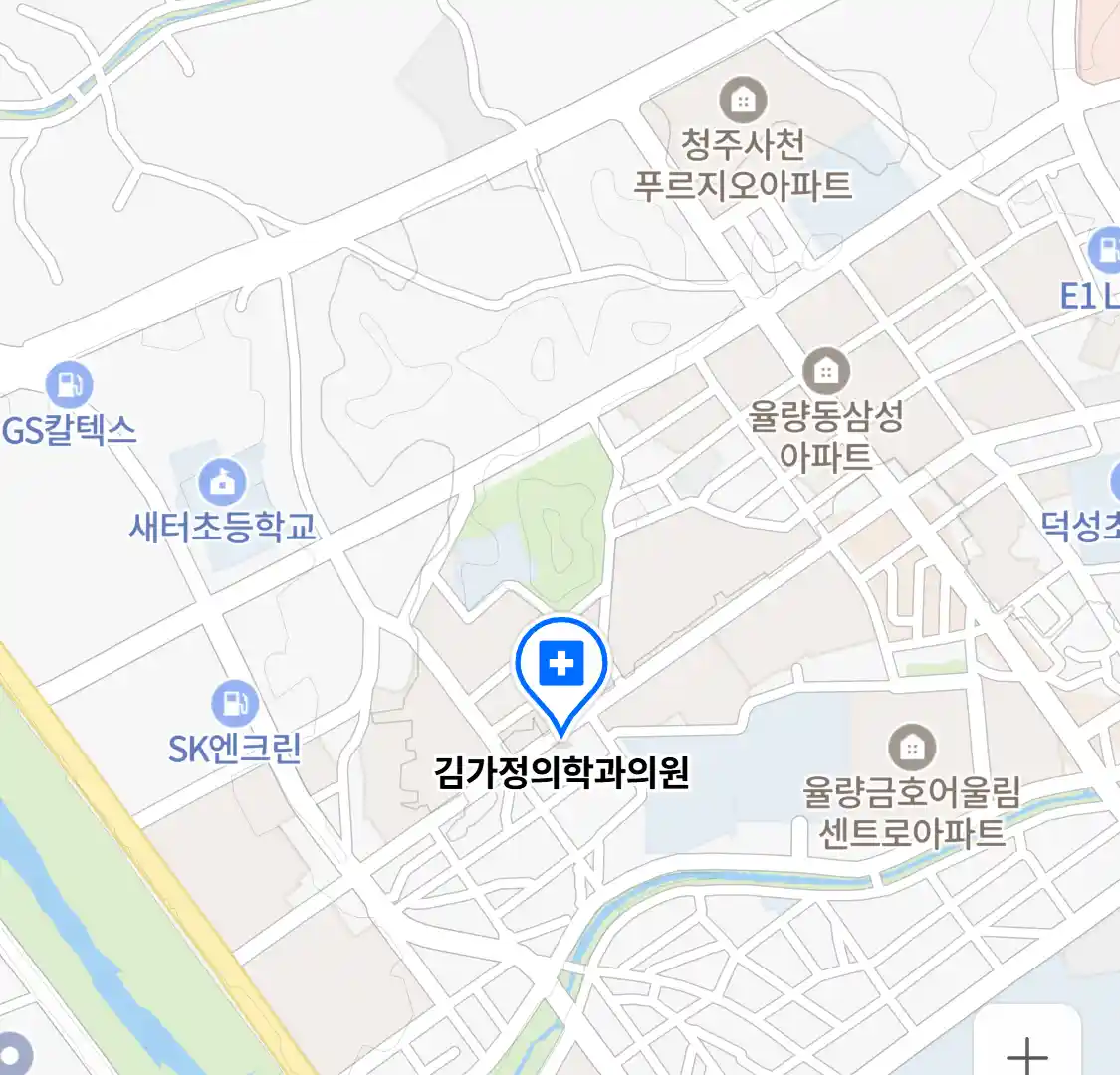 김가정의학과의원 위치