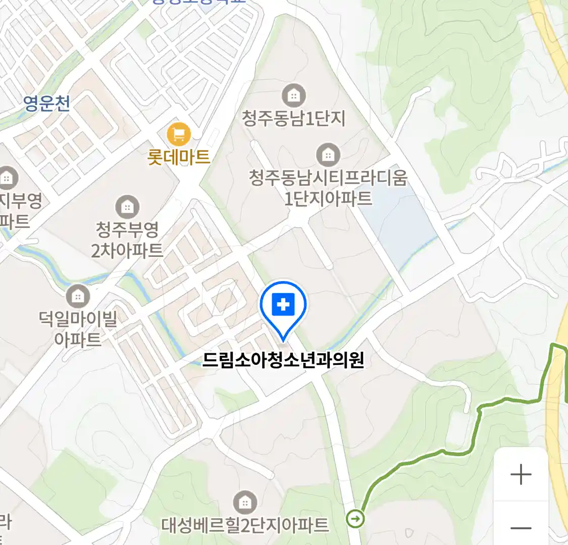 드림소아청소년과의원 위치