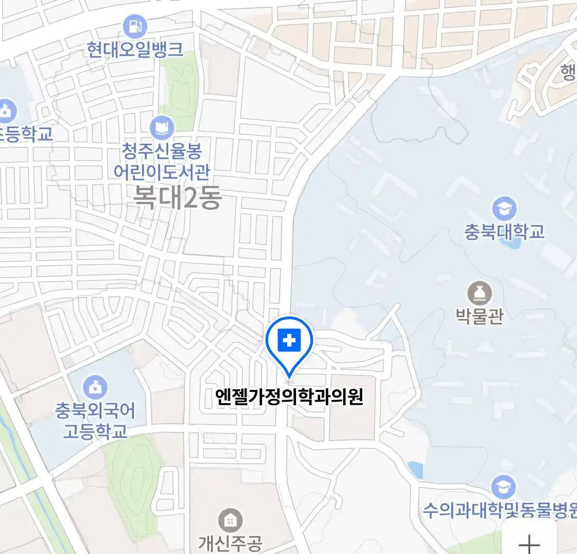 엔젤가정의학과의원 위치