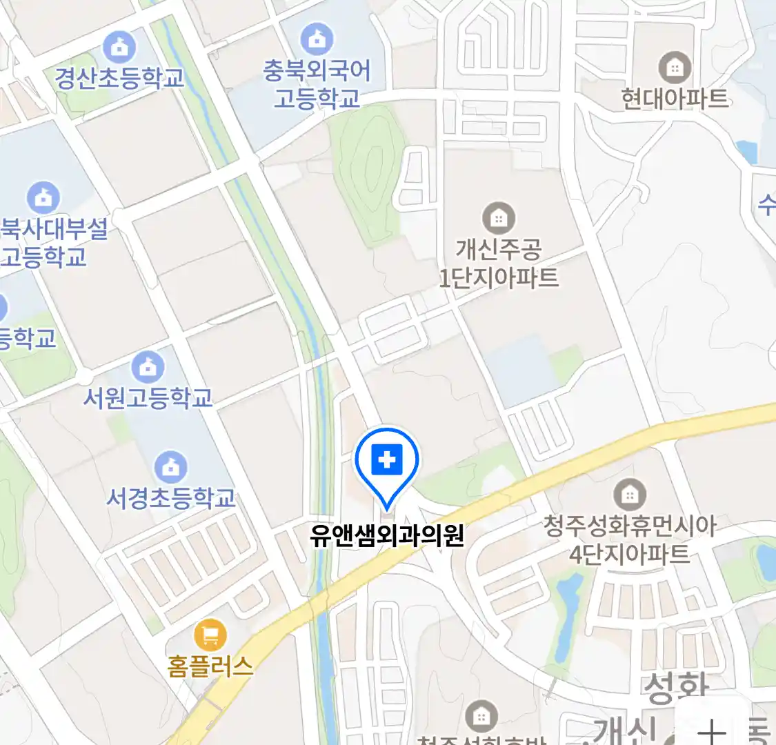 유앤샘외과의원 위치