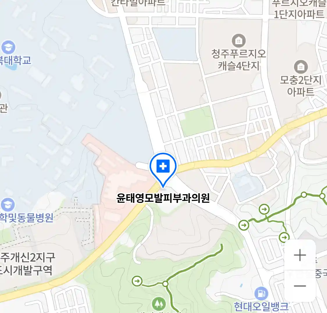 윤태영모발피부과의원 위치